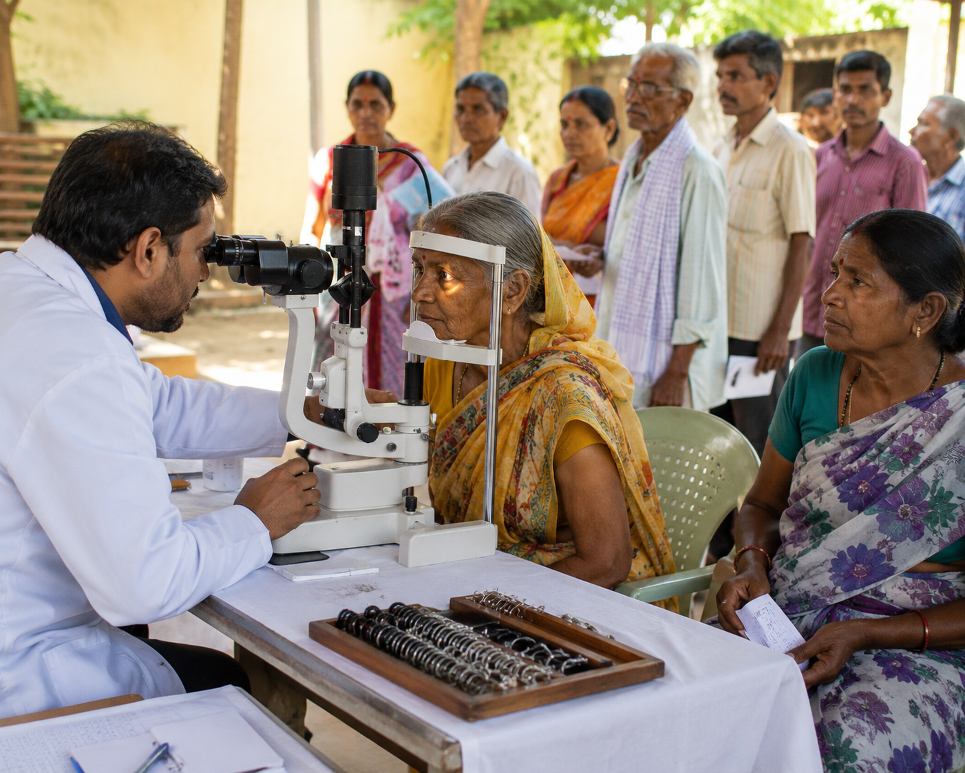 Free Eye Screening and Health Camps