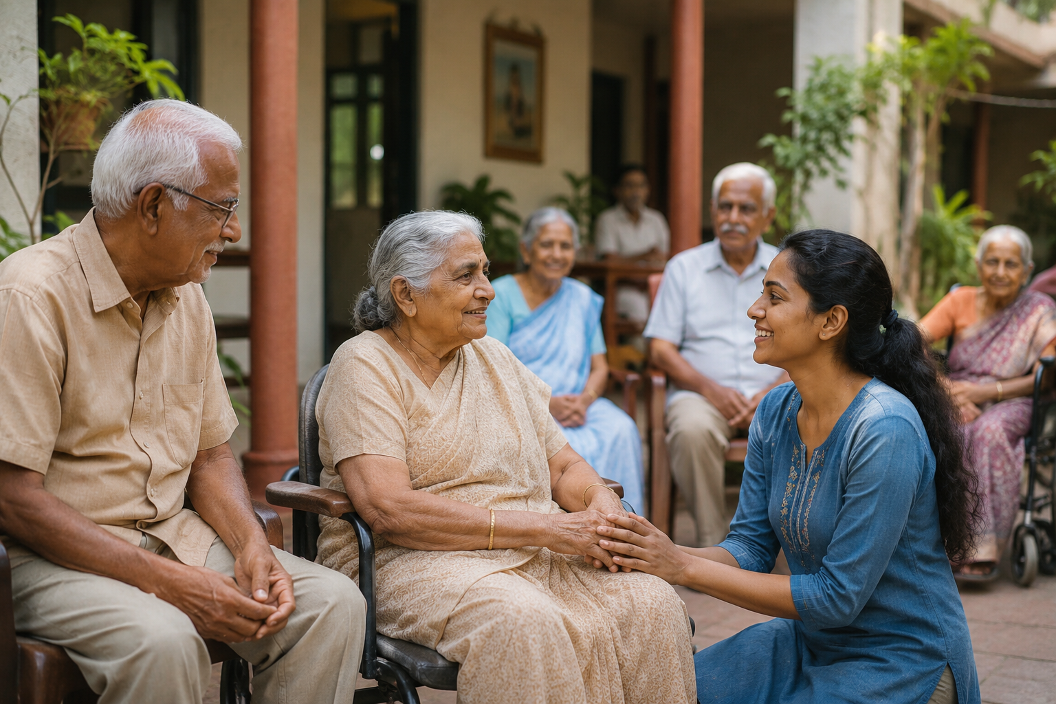 Support for Old-Age Homes