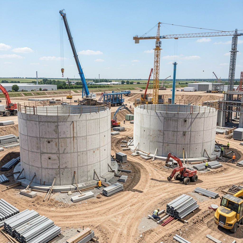 Industrial Civil Foundation Works